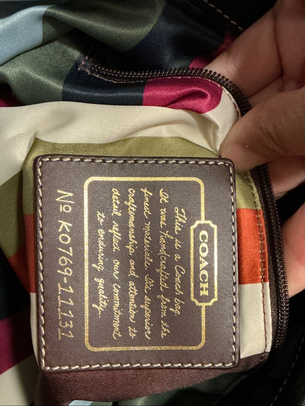 Coach 11131 Gigi Legacy 65th Anniversary Leather Tote - Picture 12 of 16